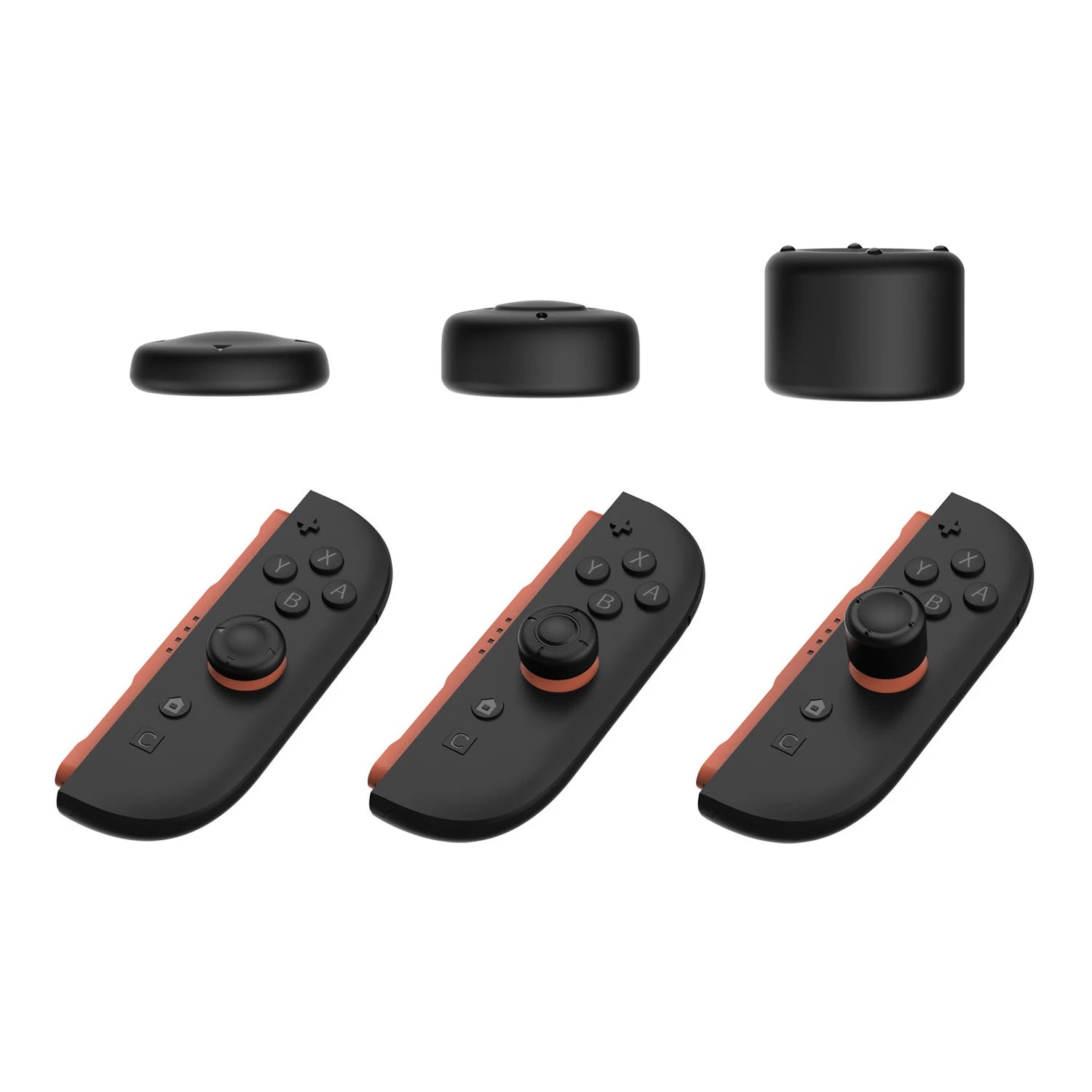6-Pack Silicone Thumb Grips for Nintendo Switch 2 Joy-Con Controllers