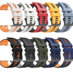 Two-Tone Silicone Replacement Band for Apple Watch