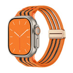 Woven Nylon Magnetic Closure Strap for Apple Watch