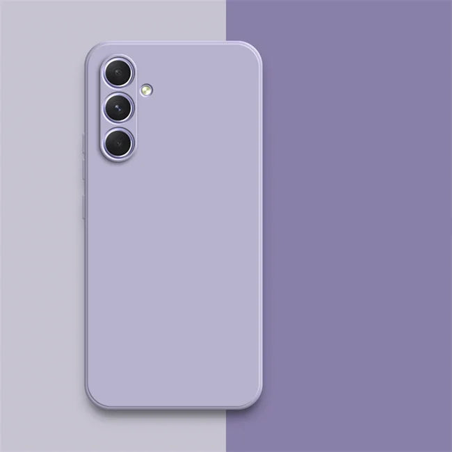 Shockproof Liquid Silicone Case for Samsung Galaxy A55