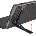 Business Premium PU Leather Flip Case for Samsung Galaxy S23 Ultra