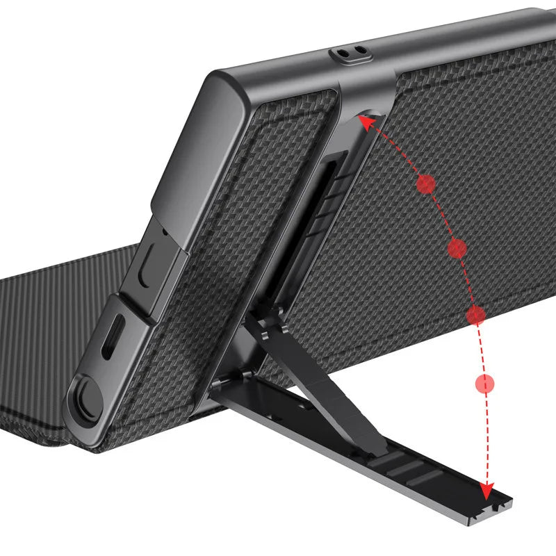 Business Premium PU Leather Flip Case for Samsung Galaxy S23 Ultra