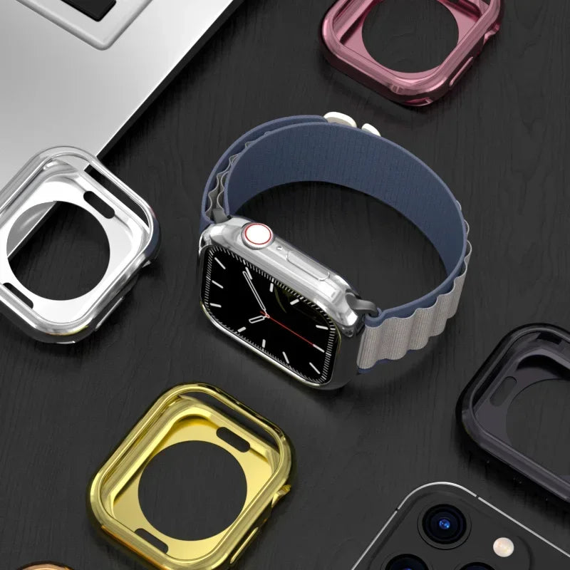 Soft TPU Bumper Frame Cover for Apple Watch Series 10