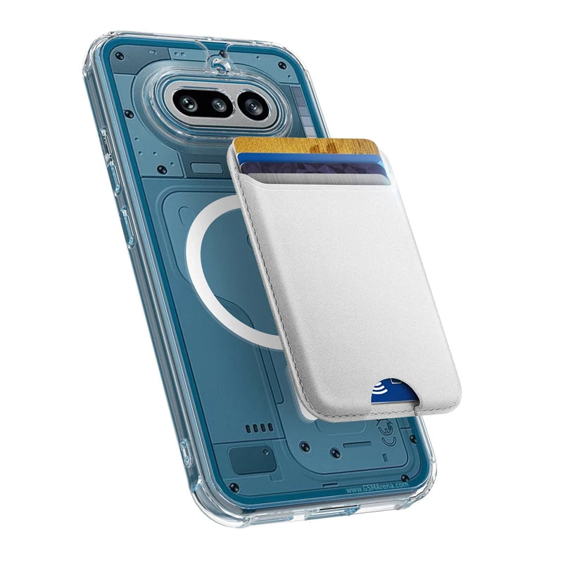 Transparent Shockproof PC+TPU Case with Magnetic Ring for Nothing Phone (4a)