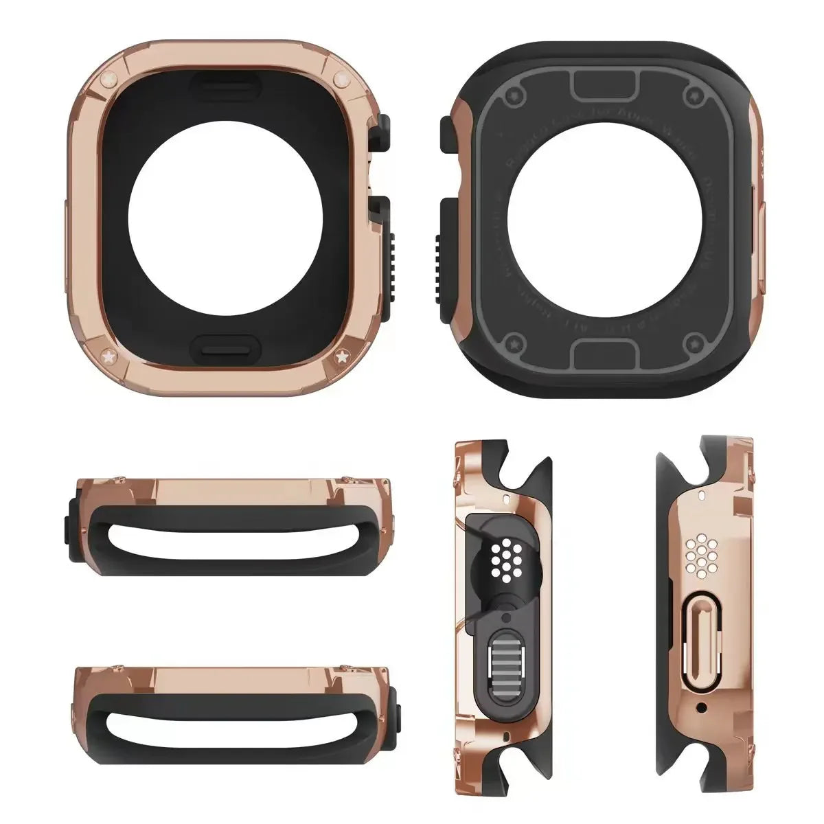 Durable PC + TPU Shockproof Case for Apple Watch