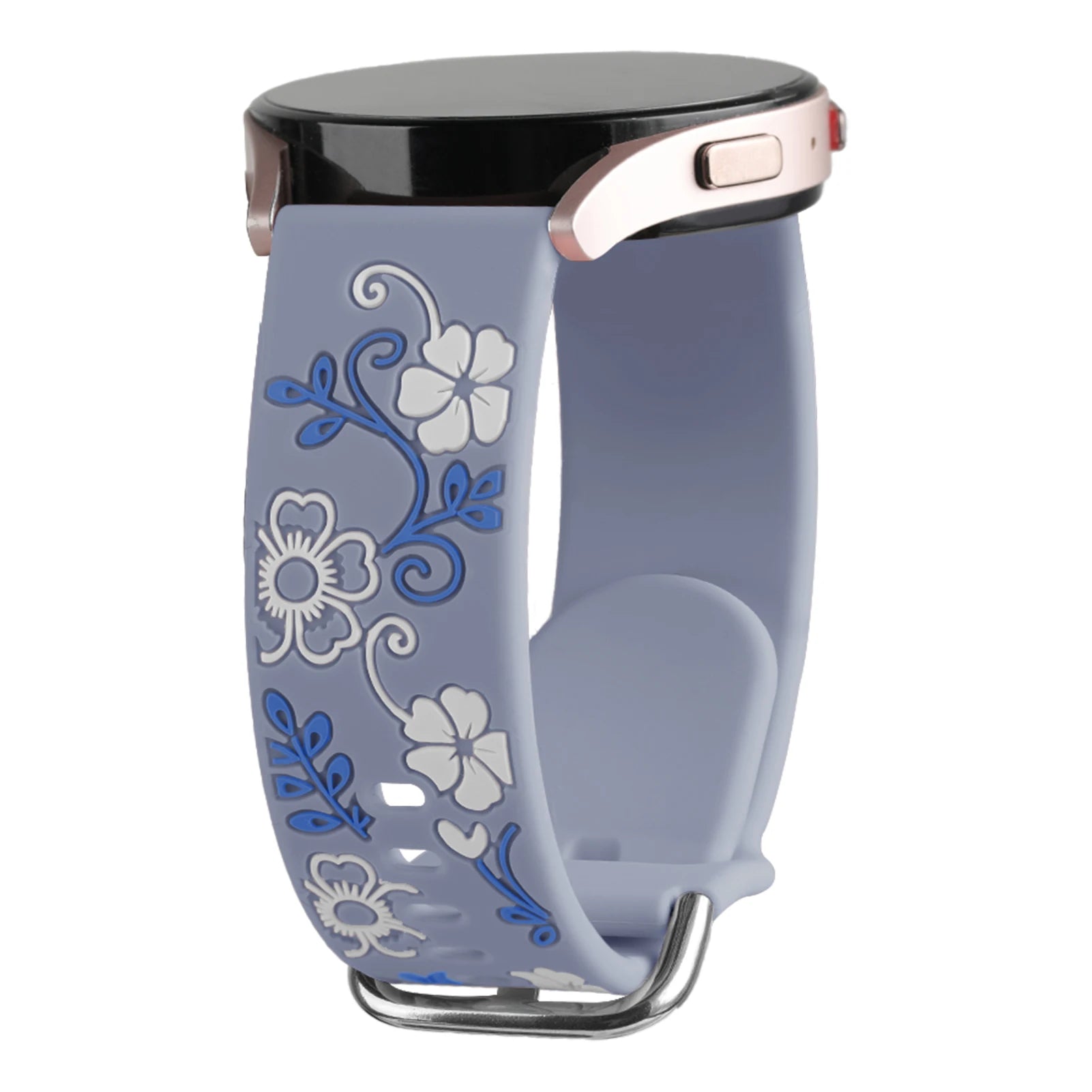 Comfortable Engraved Silicone Sport Strap for Samsung Galaxy Watch 6 / Galaxy Watch 6 Classic