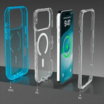 Heavy Duty Clear Protective MagSafe Case with Belt Clip for iPhone 17 Series