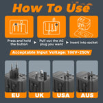 TESSAN 17W International Travel Charger