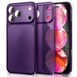 Ultra-Thin Translucent Matte Hard Case with Raised Camera Protection for iPhone 18 Series