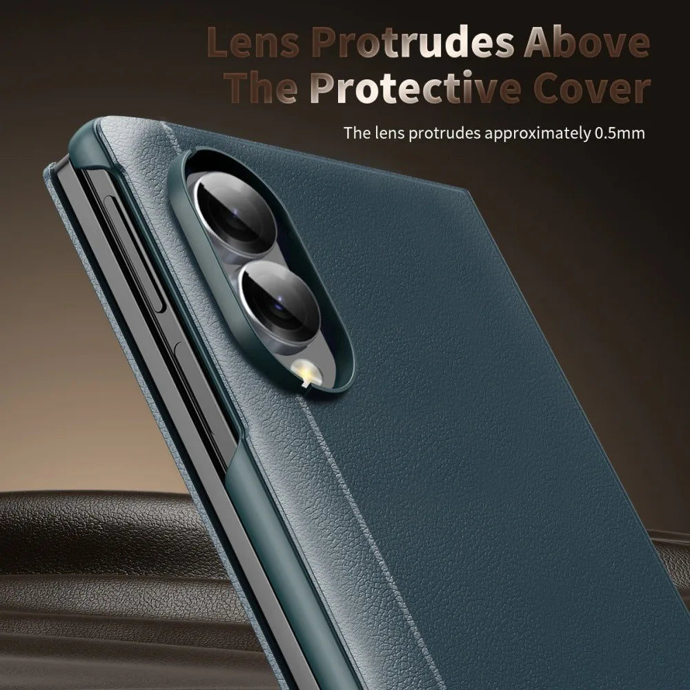 Smart View Window Flip Case with Kickstand for Samsung Galaxy Z Fold 8
