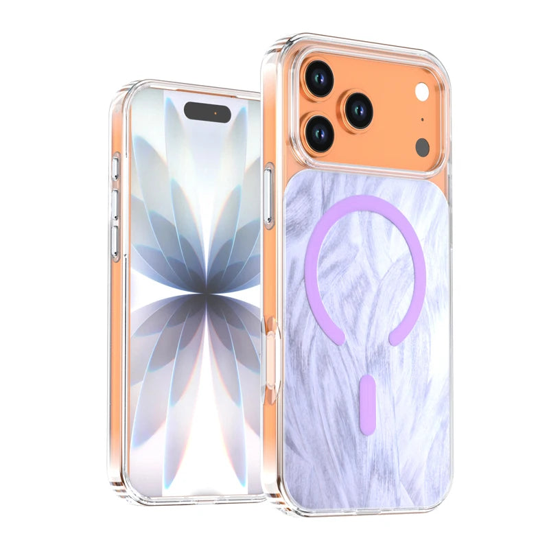 MagSafe Compatible Crystal Fox Tail Case for iPhone 17 Series