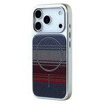 Frosted Carbon Fiber Texture Armor Case with MagSafe for iPhone 17 Series