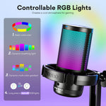 Maono DGM20 RGB USB Gaming Microphone