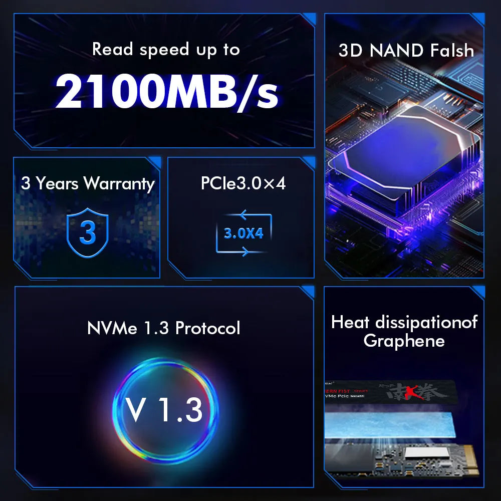 HUADISK M.2 PCIe NVMe SSD