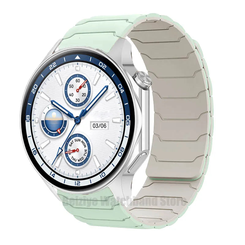Soft Silica Gel Magnetic Strap for OPPO Watch X2