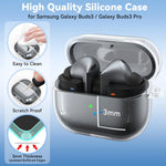 Wireless Charging Silicone Case for Samsung Galaxy Buds 3