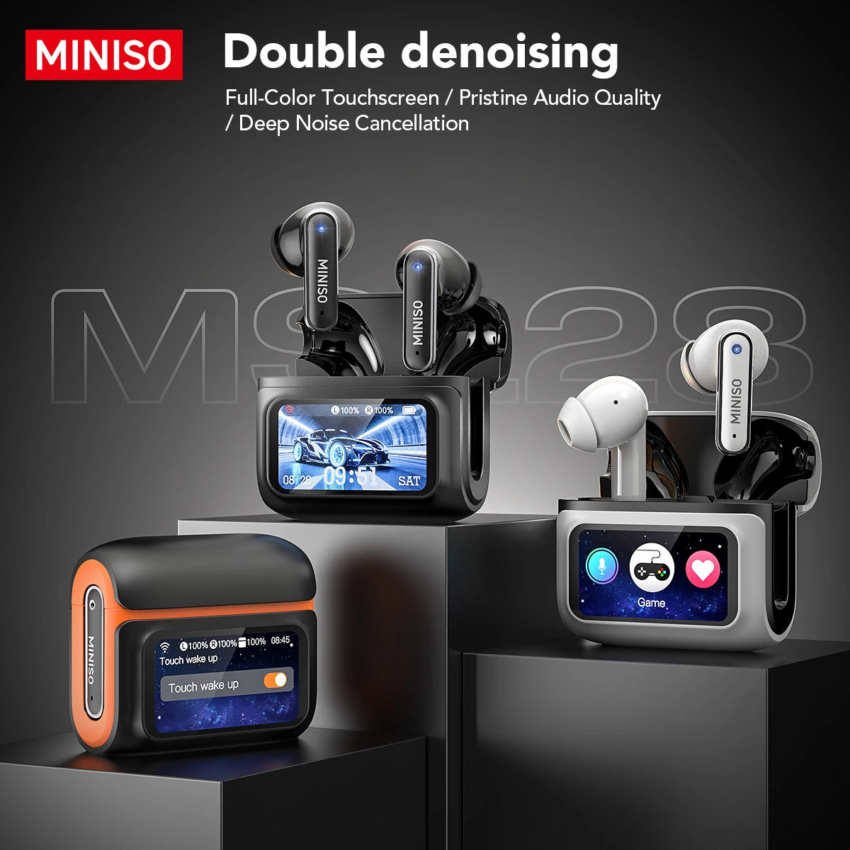 MINISO MS128 Adaptive Noise Cancellation Earbuds
