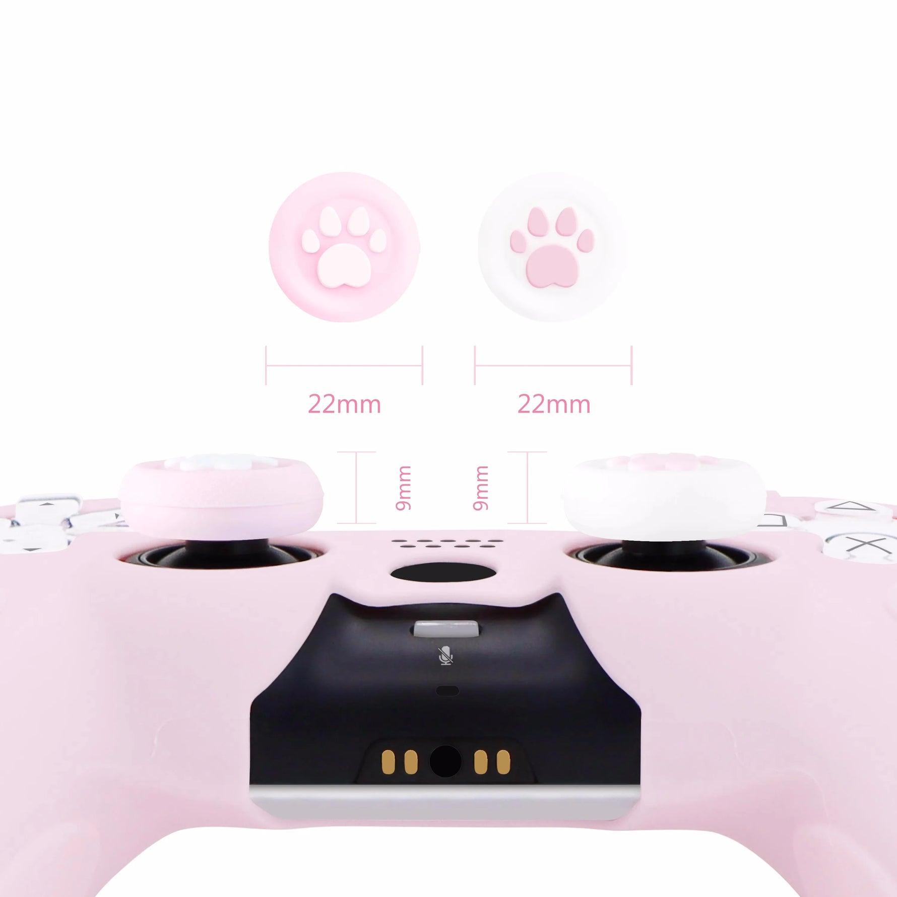 Anti-Slip Silicone Cover Case for PlayStation 5 DualSense Controller