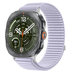 Breathable Ribbed Nylon Watch Strap for Samsung Galaxy Watch Ultra 2
