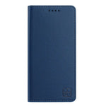 RFID Blocking Leather Wallet Flip Case with Adjustable Kickstand for OPPO Find X9 Series