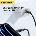 Essager 100W USB Type-C Fast Charging Cable with LED Digital Display