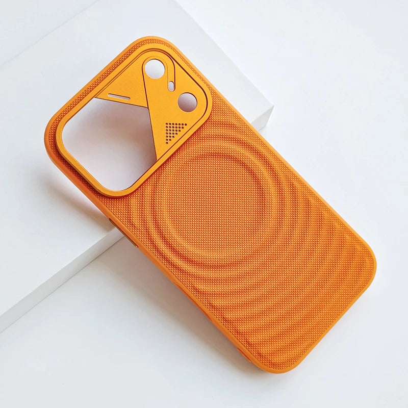 Elegant Wave Texture MagSafe Case for iPhone 17 Pro & Pro Max