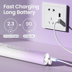 Yunchi C2 Electric Toothbrush for Adults – 90-Day Battery