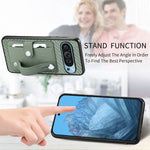 Google Pixel 9 Series Vintage Leather Wallet Case