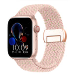 Stretchable Braided Solo Loop with Magnetic Closure for Apple Watch