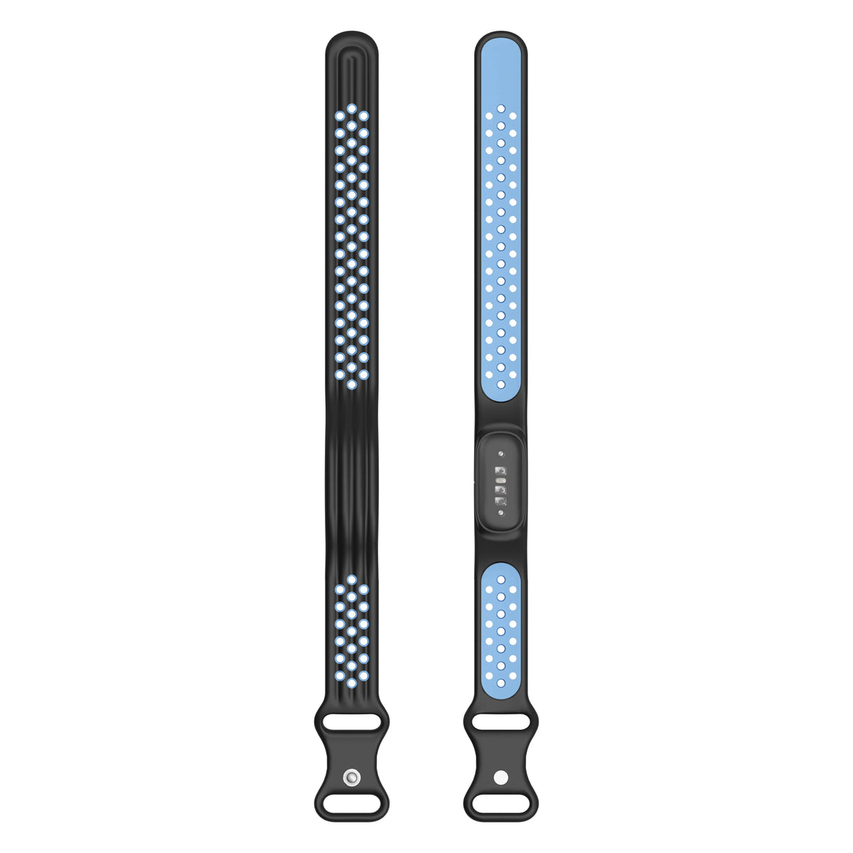 Perforated Silicone Band For Google Fitbit Air