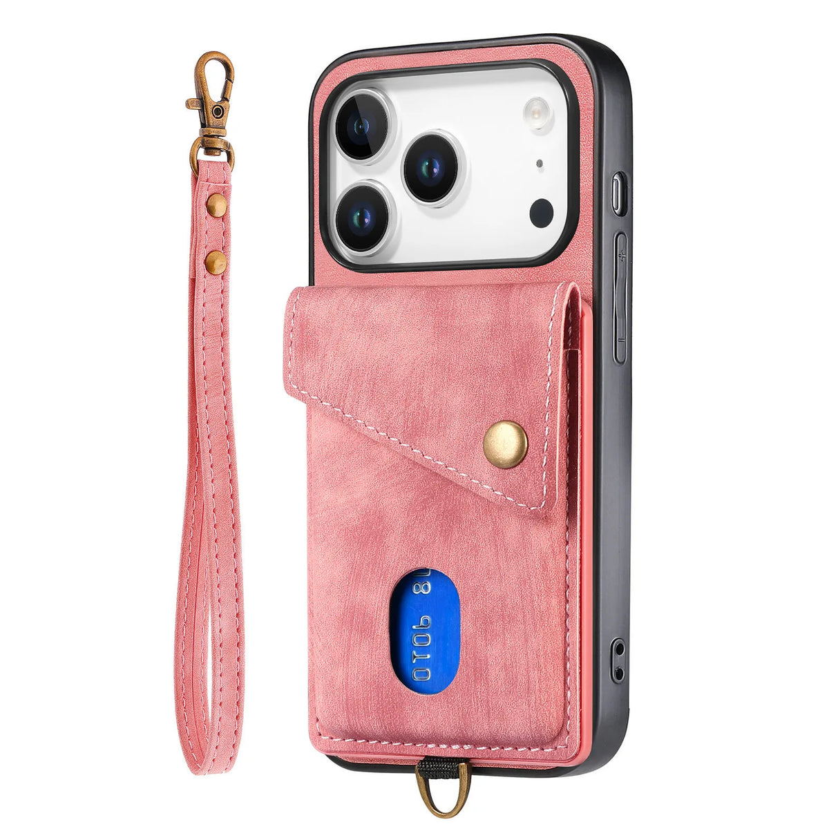 Luxury Fashion Leather Wallet Case for iPhone 17 Series