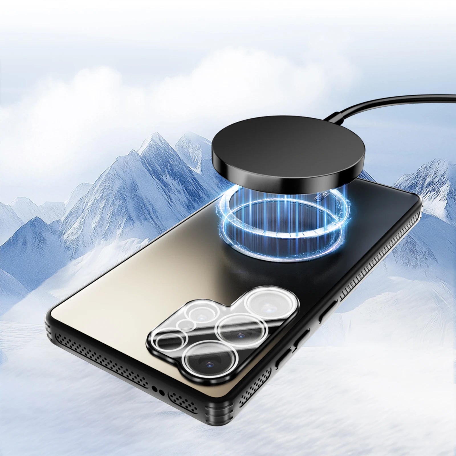 Fashionable Heat Dissipation Magnetic Case for Samsung Galaxy S25 Series