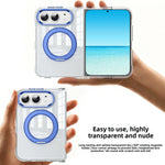 Shockproof Clear MagSafe Case with 360° Rotating Kickstand Ring for iPhone Duo