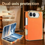 Shockproof Hinge-Reinforced Foldable Case with Lens Protection for iPhone Duo