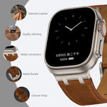 Premium Leather Watch Band for Apple Watch