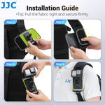 Dual-Layer Shoulder Strap Mount for Action Cameras