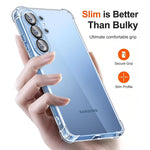 Ultra-Thin Shockproof Silicone Case with Airbag Corner Protection for Samsung Galaxy S26 Series