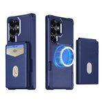 Premium Leather Case with Detachable Card Slot Wallet for Samsung Galaxy S26 Series