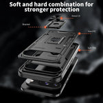 Shockproof Magnetic Case with Car Mount Ring Stand for Google Pixel 9 Series