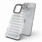 Capsule Air Cushion Transparent Shockproof Case for iPhone 16 Series