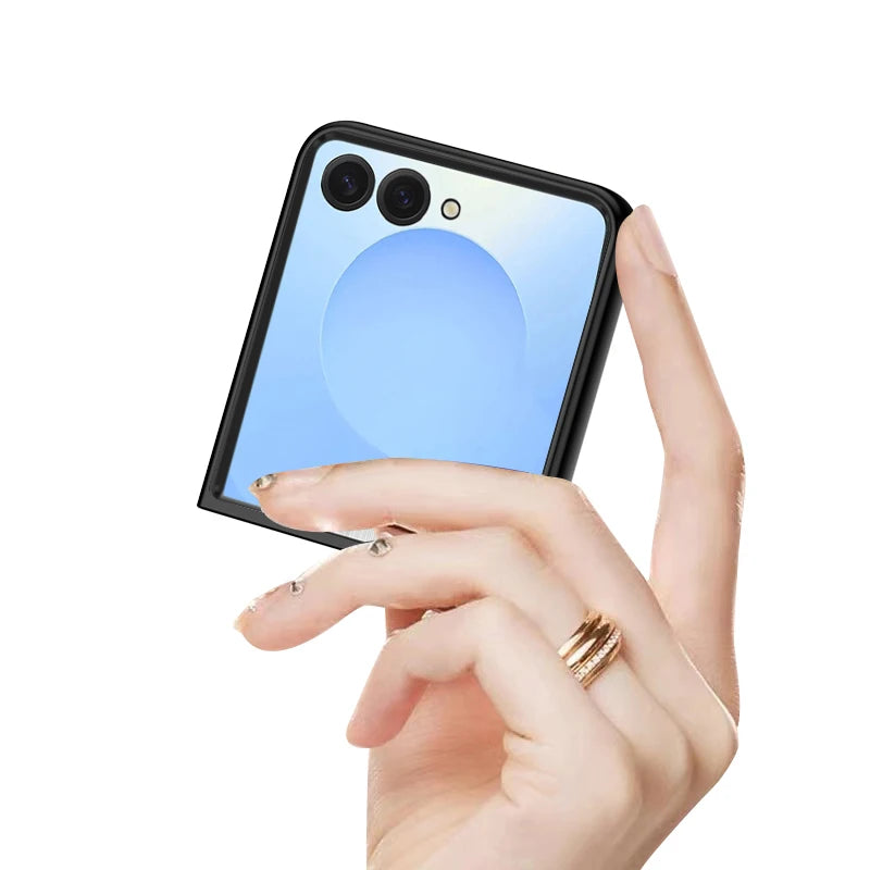 Premium Slim Metal Shell Protective Case for Samsung Galaxy Z Flip 7