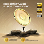 OneOdio A5 Bluetooth 5.4 Headphones with 43dB Hybrid Active Noise Cancelling