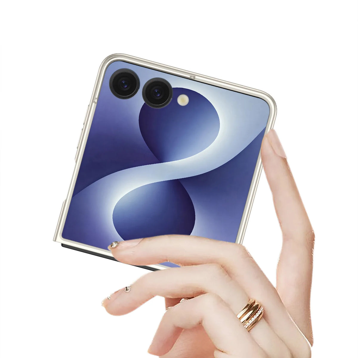 Shockproof Hard Shell Folding Flip Case for Samsung Galaxy Z Flip 8