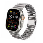 Premium Ocean-Style Stainless Steel Strap for Apple Watch