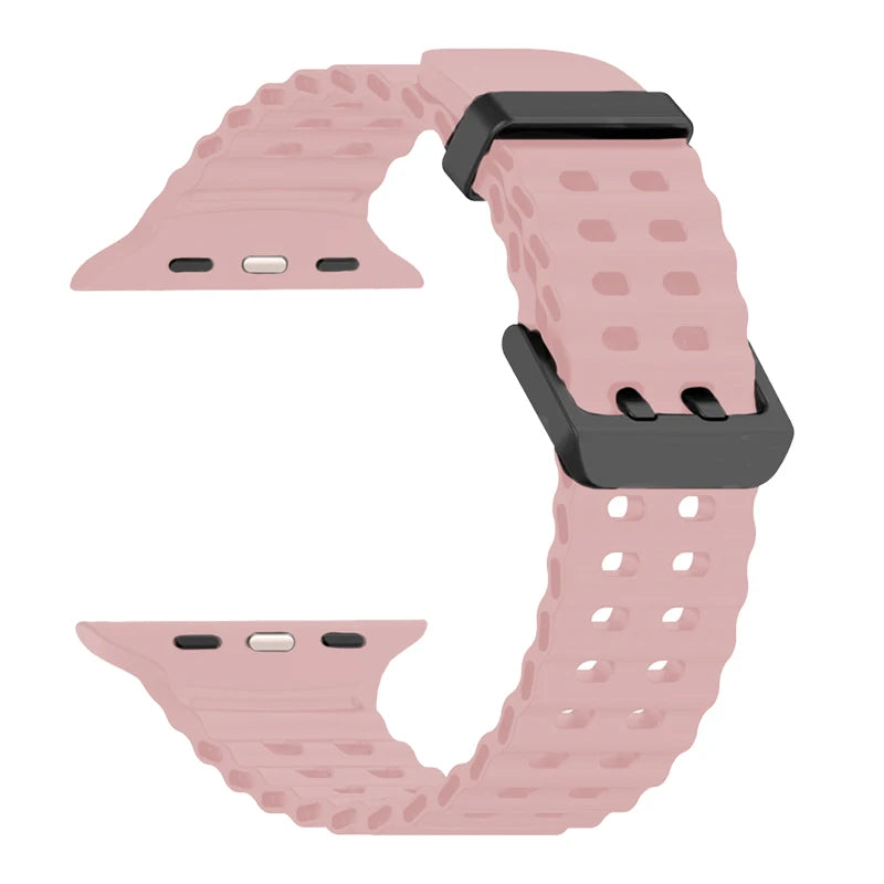 Sweatproof Silicone Sport Strap for Apple Watch