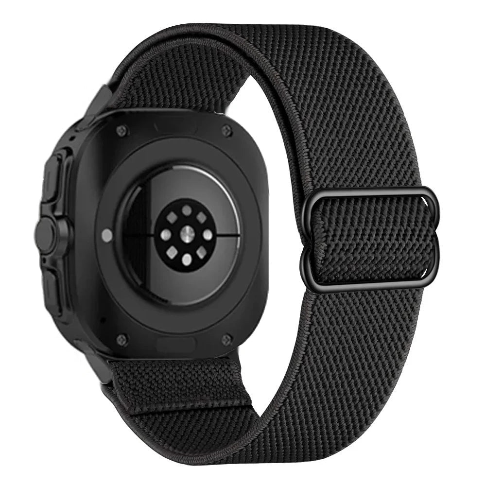 Elastic Nylon Scrunchie Strap for Samsung Galaxy Watch Ultra