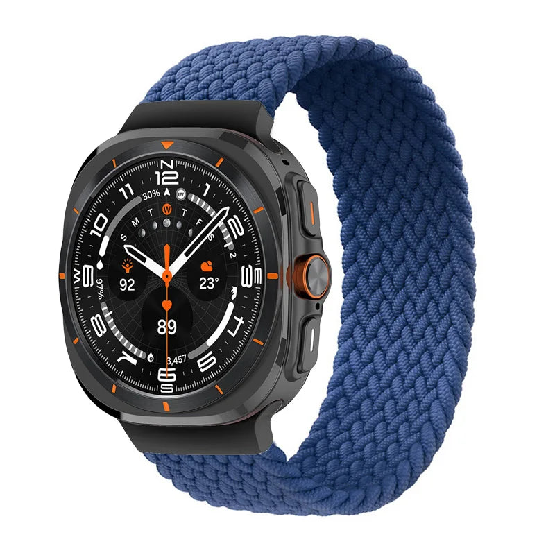 Braided Nylon Solo Loop for Samsung Galaxy Watch Ultra