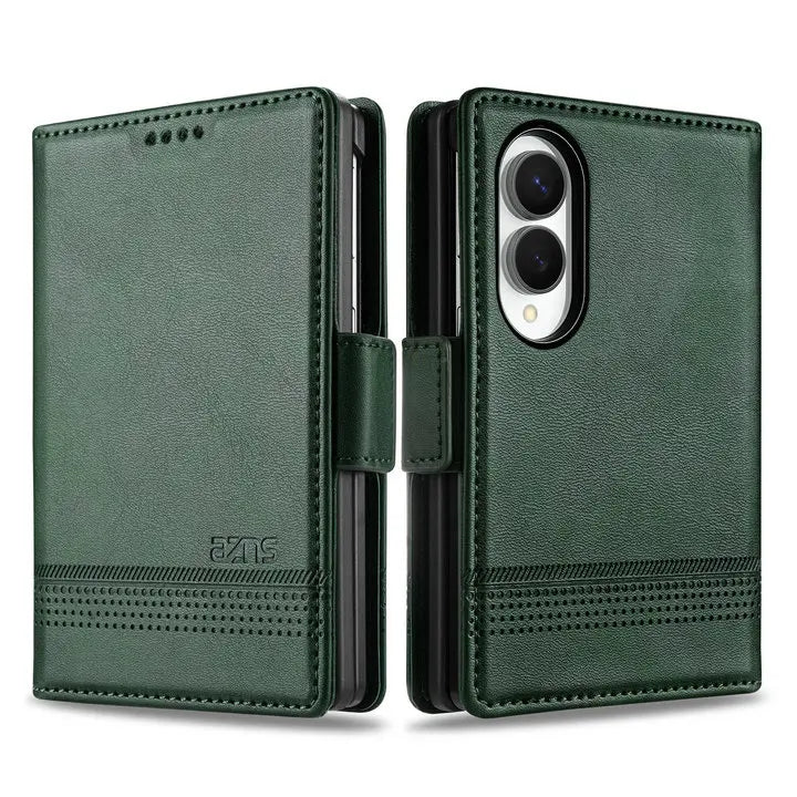 Leather Flip Wallet Case with Multiple Card Slots for Samsung Galaxy Z Fold 8