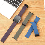 Carbon Fiber Pattern Magnetic Straps for Apple Watch