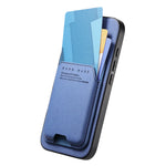 Multi-Functional Leather Wallet Case with Vertical Card Slot & Hoverable Kickstand for iPhone 17 Series